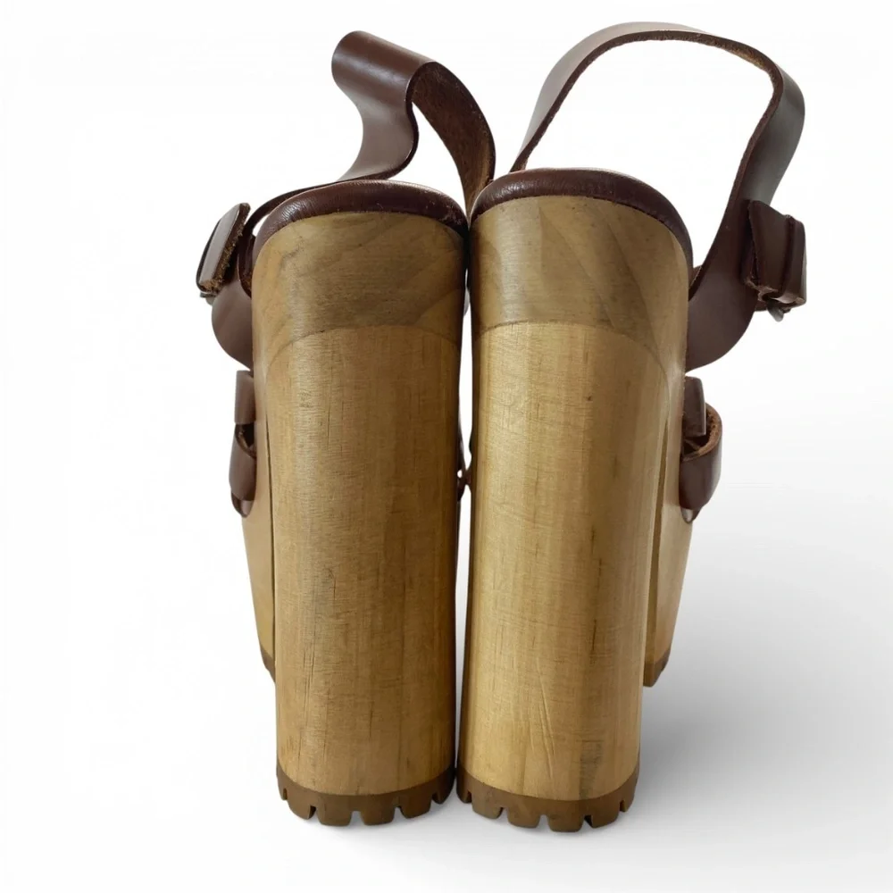 Zara leather fisheman